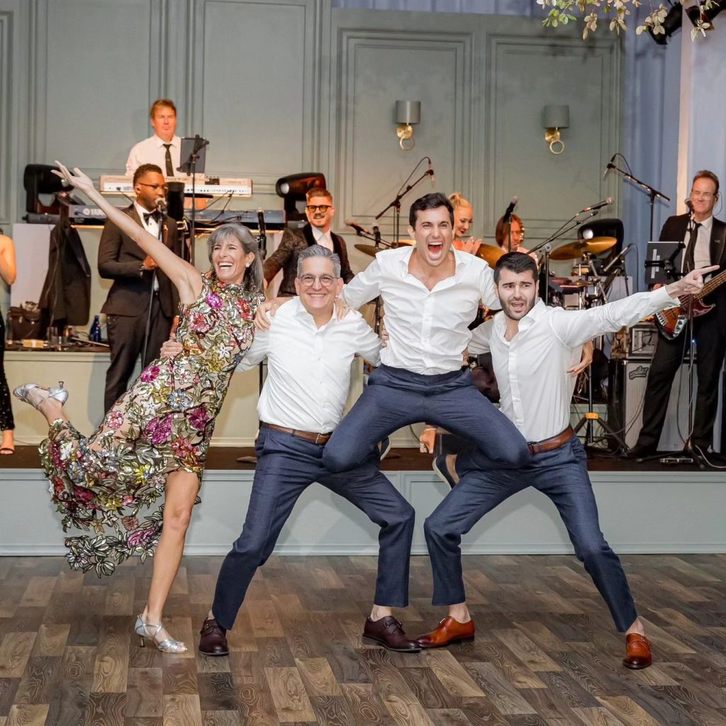 Family Dancing at Wedding